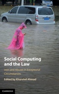 Cover: Social Computing and the Law - Cambridge University Press