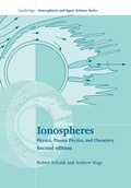 Cover: Ionospheres - Cambridge University Press