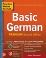 Cover: Practice Makes Perfect: Basic German, Premium Second Edition - McGraw-Hill Education