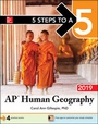 Cover: 5 Steps to a 5: AP Human Geography 2019 - McGraw-Hill Education