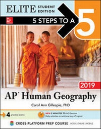 Enlarge image Cover: 5 Steps to a 5: AP Human Geography 2019 Elite Student Edition - McGraw-Hill Education