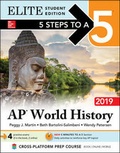 Cover: 5 Steps to a 5: AP World History 2019 Elite Student Edition - McGraw-Hill Education