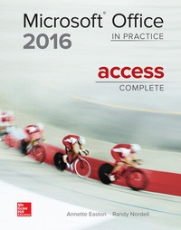 Abbildung von: MICROSOFT OFFICE ACCESS 2016 COMPLETE: IN PRACTICE - McGraw-Hill Education