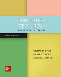 Abbildung von: Technology Ventures: From Idea to Enterprise - McGraw-Hill Education