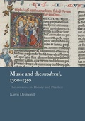 Cover: Music and the moderni, 1300-1350 - Cambridge University Press