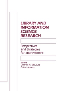 Enlarge image Cover: Library and Information Science Research - Praeger Publishers Inc