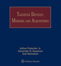 Abbildung von: Takeover Defense - Aspen Publishers Inc.,U.S.
