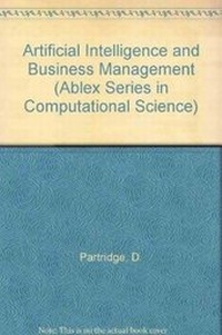Enlarge image Cover: Artificial Intelligence and Business Management - Intellect Books