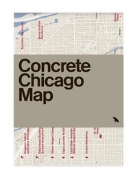 Abbildung von: Concrete Chicago Map - Blue Crow Media