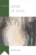 Cover: Donc je suis - University of Ottawa Press