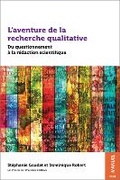 Cover: L'aventure de la recherche qualitative - University of Ottawa Press