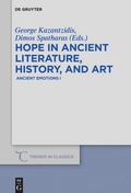 Cover: Hope in Ancient Literature, History, and Art - De Gruyter