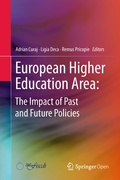 Cover: European Higher Education Area: The Impact of Past and Future Policies - Springer