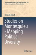 Cover: Studies on Montesquieu - Mapping Political Diversity - Springer