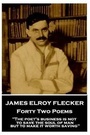 Cover: James Elroy Flecker - Forty Two Poems - Portable Poetry