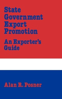 Abbildung von: State Government Export Promotion - Praeger Publishers Inc