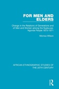 Cover: For Men and Elders - Routledge