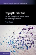 Cover: Copyright Exhaustion - Cambridge University Press