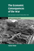 Cover: The Economic Consequences of the War - Cambridge University Press