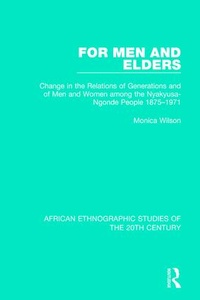 Enlarge image Cover: For Men and Elders - Routledge
