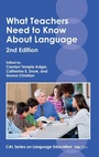 Cover: What Teachers Need to Know About Language - Multilingual Matters