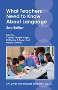 Cover: What Teachers Need to Know About Language - Multilingual Matters