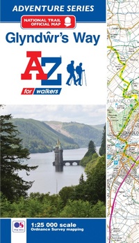 Abbildung von: Glyndwr's Way National Trail Official Map - Geographers' A-Z Map Co Ltd
