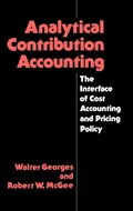 Cover: Analytical Contribution Accounting - Praeger Publishers Inc