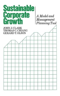 Abbildung von: Sustainable Corporate Growth - Praeger Publishers Inc
