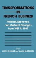 Cover: Transformations in French Business - Praeger Publishers Inc