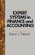 Cover: Expert Systems in Finance and Accounting - Praeger Publishers Inc