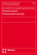 Cover: Parteienstaat - Parteiendemokratie - Nomos