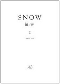 Enlarge image Cover: Snow: 1 - Allardyce, Barnett, Publishers