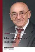Cover: John Lachs's Practical Philosophy - Brill