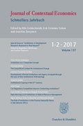 Cover: Institutions in Development Research: Buzzword or Real Impact? - Duncker & Humblot