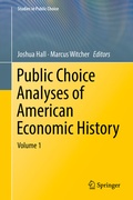 Cover: Public Choice Analyses of American Economic History - Springer