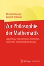 Cover: Zur Philosophie der Mathematik - Springer Spektrum