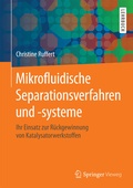 Cover: Mikrofluidische Separationsverfahren und -systeme - Springer Vieweg