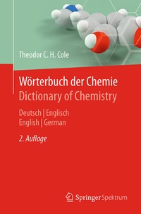 Abbildung von: Wörterbuch der Chemie / Dictionary of Chemistry - Springer Spektrum
