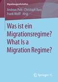 Cover: Was ist ein Migrationsregime? What Is a Migration Regime? - Springer VS