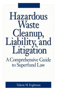 Bild: Hazardous Waste Cleanup, Liability, and Litigation - Praeger Publishers Inc