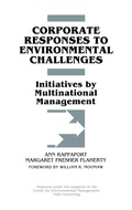 Cover: Corporate Responses to Environmental Challenges - Praeger Publishers Inc