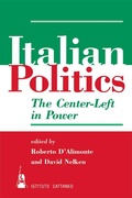 Cover: Italian Politics - Routledge