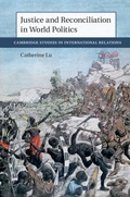 Cover: Justice and Reconciliation in World Politics - Cambridge University Press