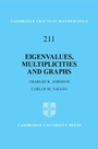 Cover: Eigenvalues, Multiplicities and Graphs - Cambridge University Press