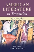 Cover: American Literature in Transition, 1970-1980 - Cambridge University Press