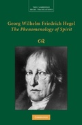 Cover: Georg Wilhelm Friedrich Hegel: The Phenomenology of Spirit - Cambridge University Press
