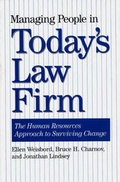 Cover: Managing People in Today's Law Firm - Praeger Publishers Inc