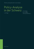 Cover: Policy-Analyse in der Schweiz - NZZ Libro ein Imprint der Schwabe Verlagsgruppe AG