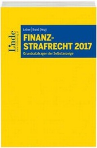 Abbildung von: Finanzstrafrecht 2017 - Linde